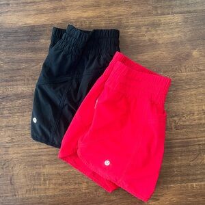 Lululemon hotty hot high rise short 4” inseam